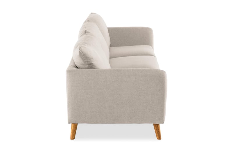Trend 3-seters Stoffsofa - Beige - Møbler - Sofaer - Sofa 3 seter