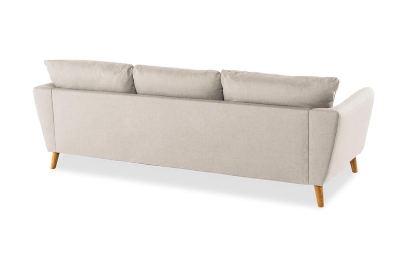 Trend 3-seters Stoffsofa - Beige - Møbler - Sofaer - Sofa 3 seter