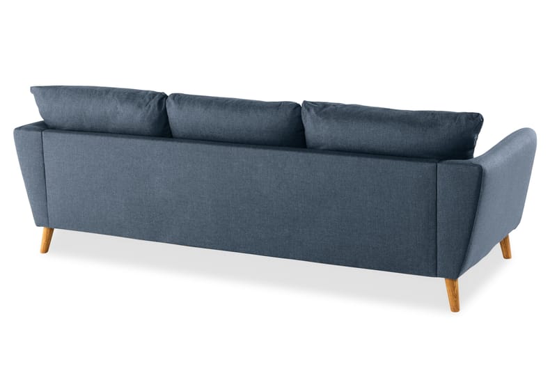 Trend 3-seters Stoffsofa - Blå - Møbler - Sofaer - Sofa 3 seter