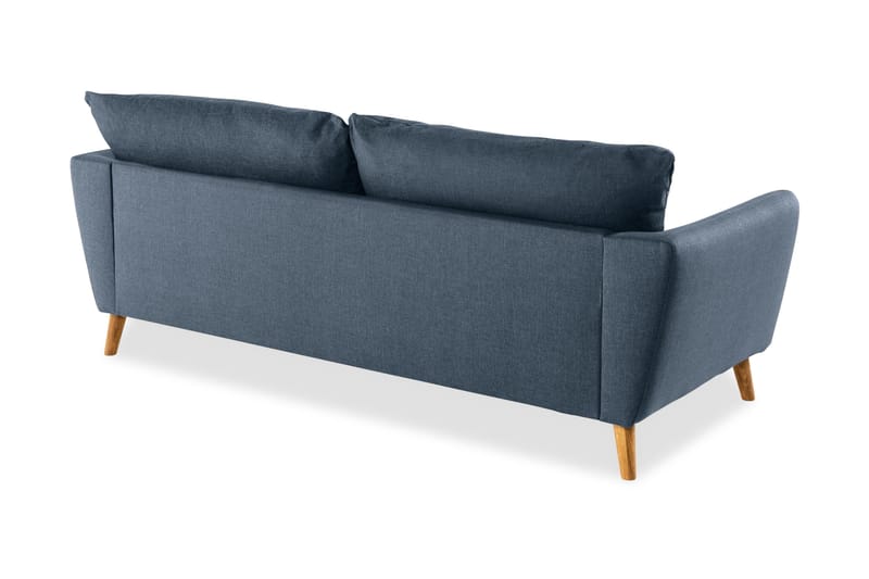 Trend 3-seters Stoffsofa - Blå - Møbler - Sofaer - Sofa 3 seter