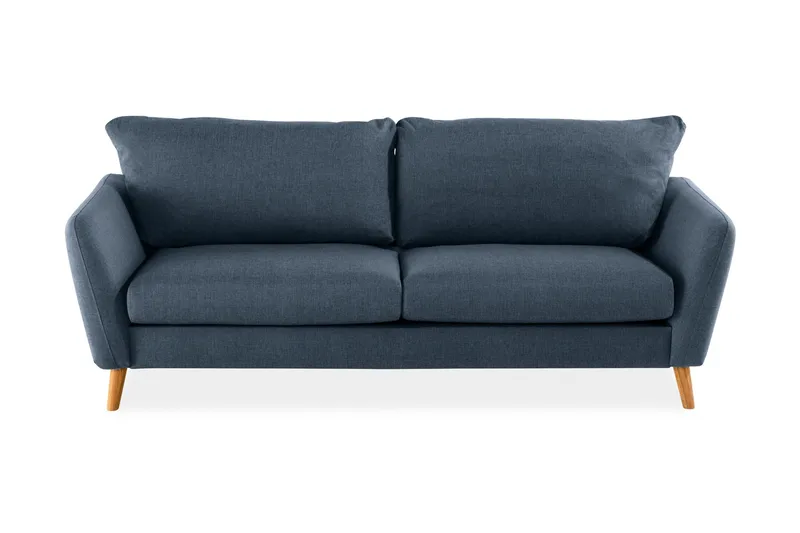 Trend 3-seters Stoffsofa - Blå - Møbler - Sofaer - Sofa 3 seter