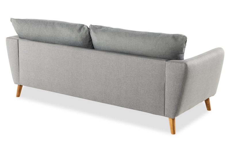 Trend 3-seters Stoffsofa - Lys grå - Møbler - Sofaer - Sofa 3 seter