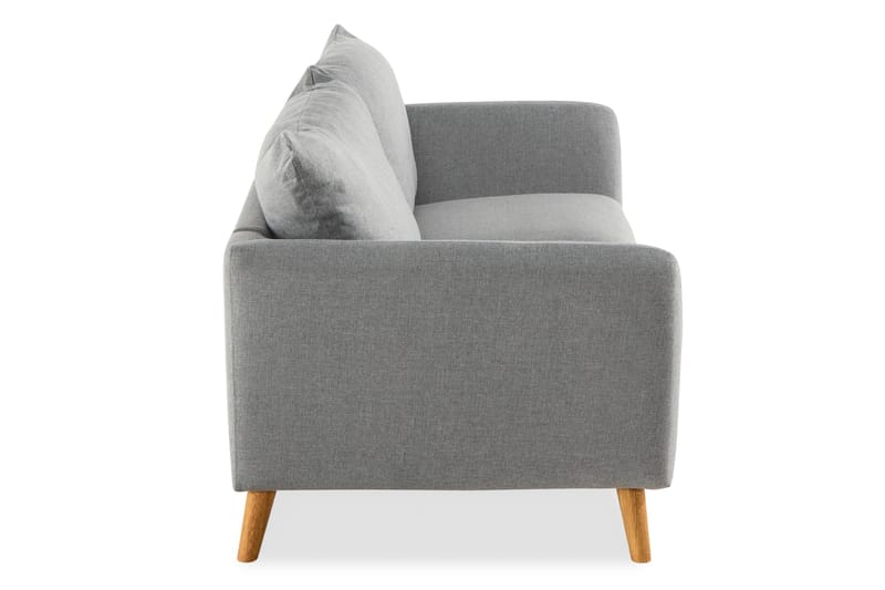 Trend 3-seters Stoffsofa - Lys grå - Møbler - Sofaer - Sofa 3 seter