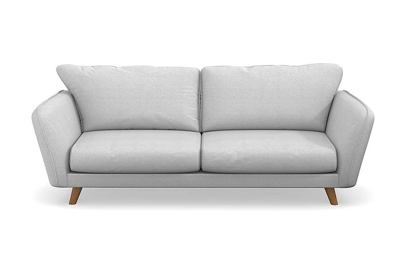 Trend Lyx 3-seter Sofa - Lysegrå - Møbler - Sofaer - Sofa 3 seter
