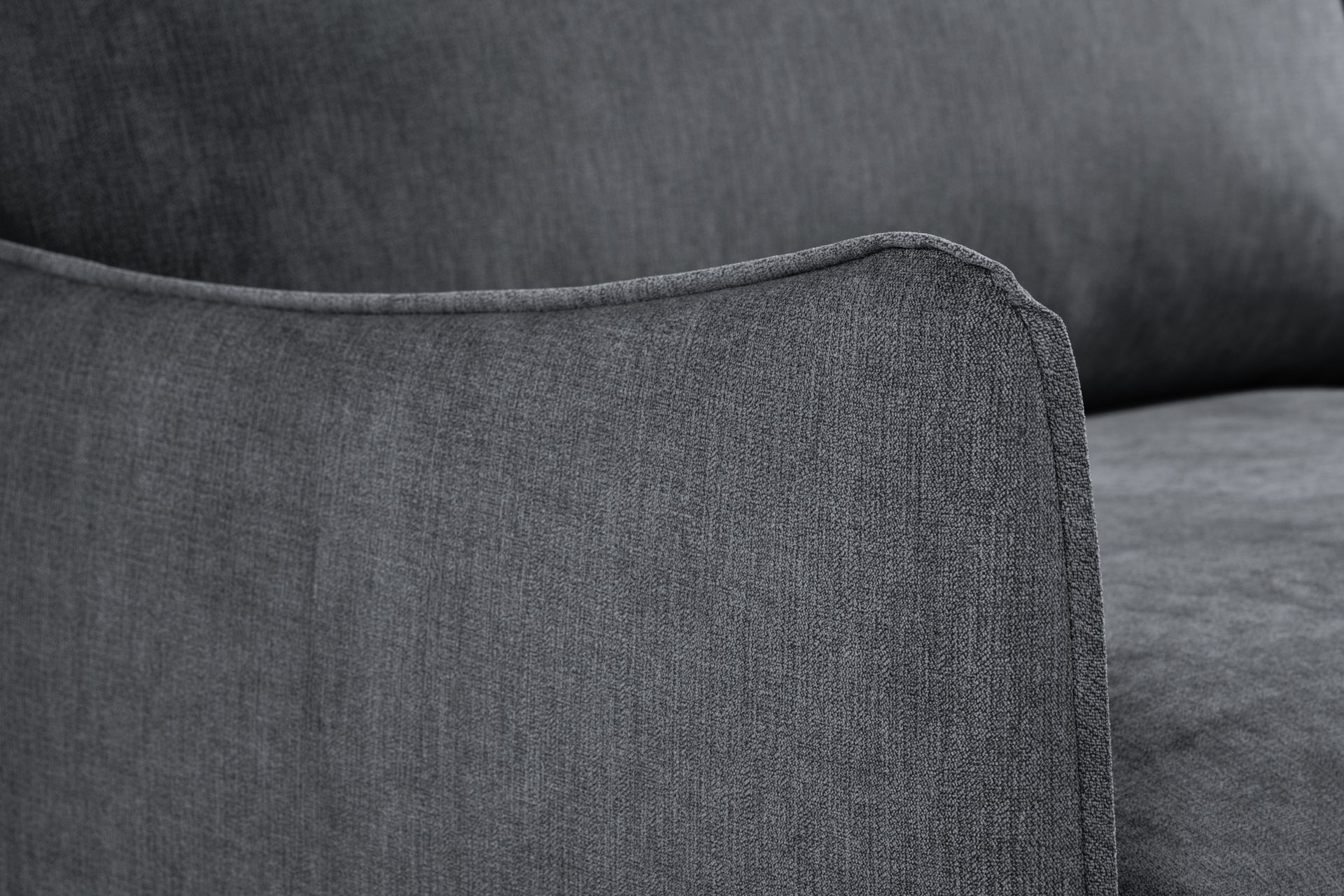 Trend Lyx 3-seter Sofa - Mørkegrå - Møbler - Sofaer - Sofa 3 seter