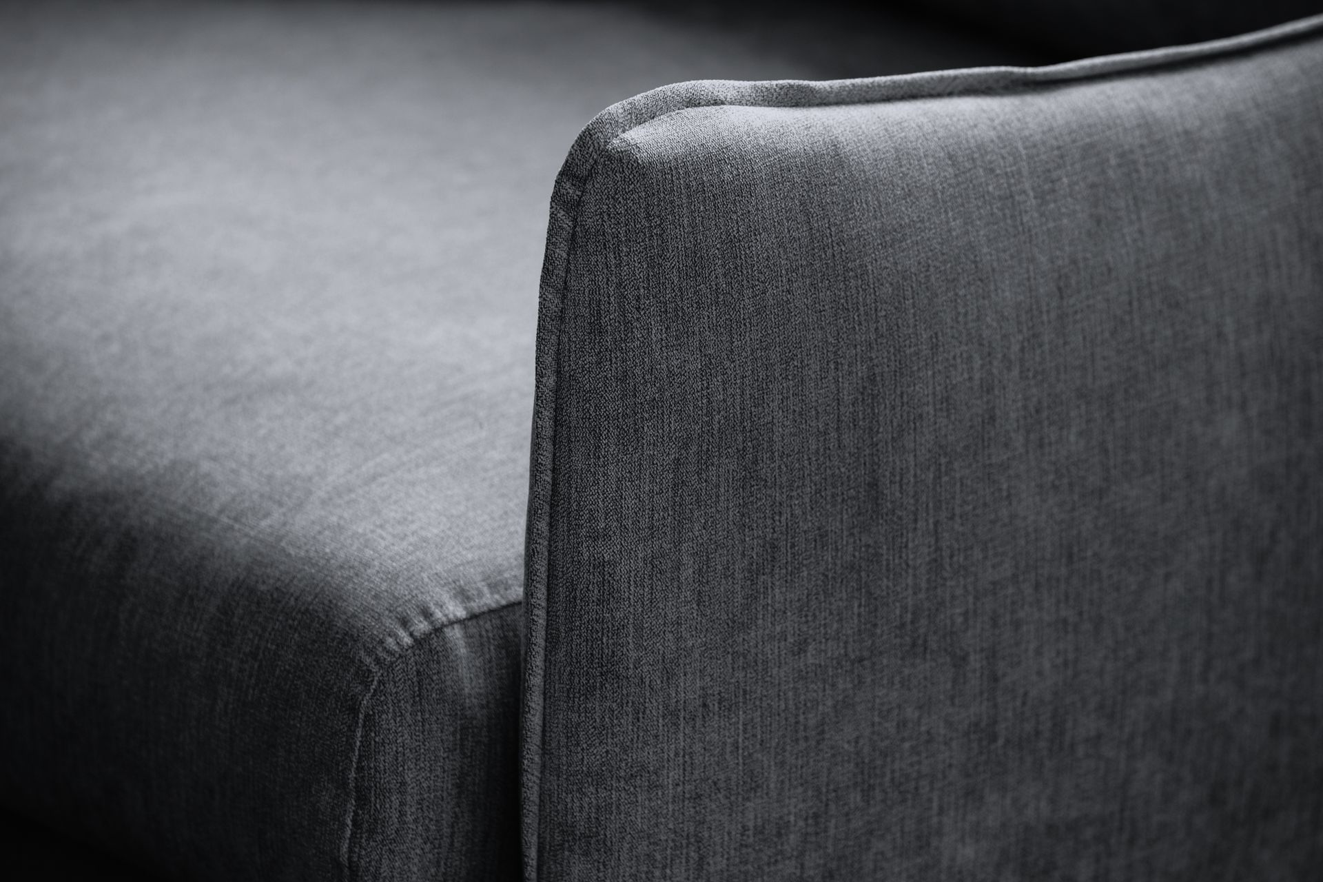Trend Lyx 3-seter Sofa - Mørkegrå - Møbler - Sofaer - Sofa 3 seter