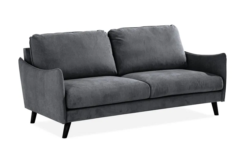 Trend Lyx 3-seter Sofa - Mørkegrå - Møbler - Sofaer - Sofa 3 seter