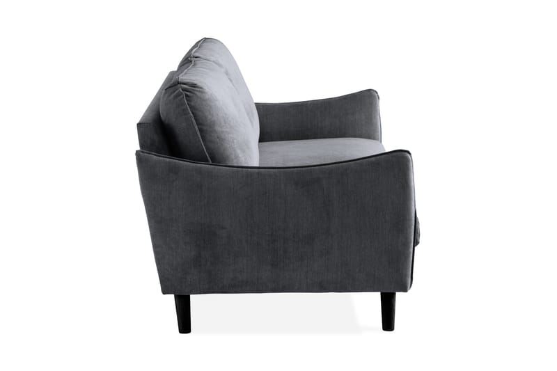 Trend Lyx 3-seter Sofa - Mørkegrå - Møbler - Sofaer - Sofa 3 seter