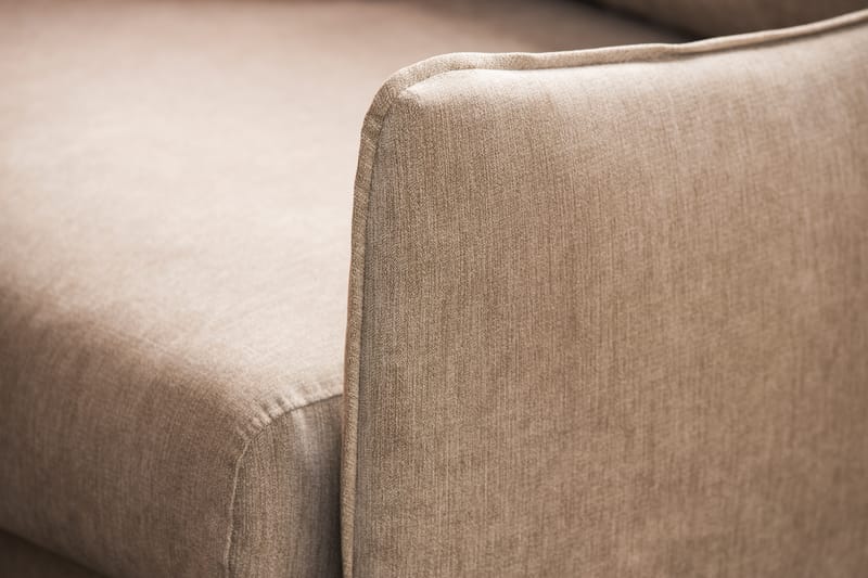 Trend Lyx 3-seters Stoffsofa - Beige - Møbler - Sofaer - Sofa 3 seter