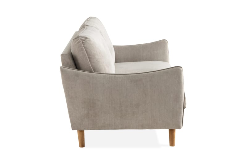 Trend Lyx 3-seters Stoffsofa - Beige - Møbler - Sofaer - Sofa 3 seter