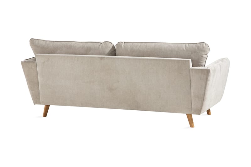 Trend Lyx 3-seters Stoffsofa - Beige - Møbler - Sofaer - Sofa 3 seter