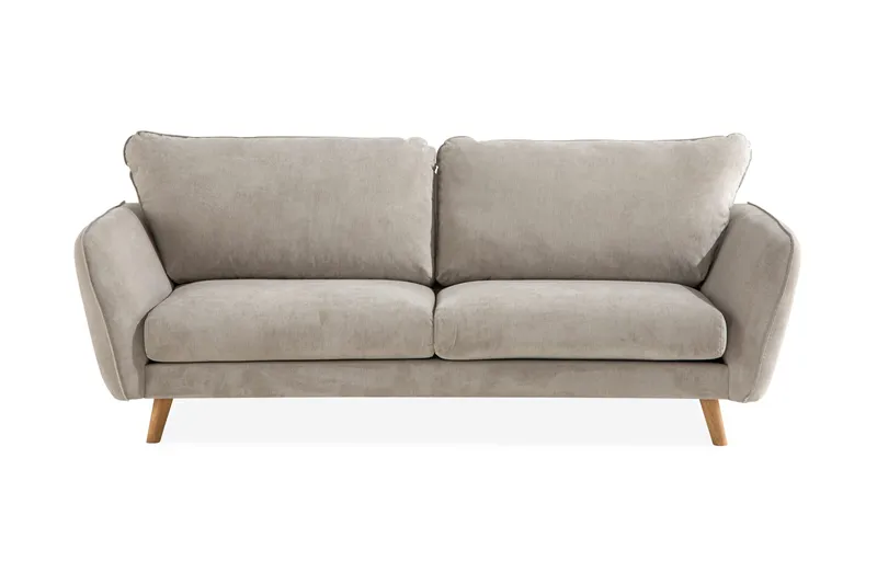 Trend Lyx 3-seters Stoffsofa - Beige - Møbler - Sofaer - Sofa 3 seter