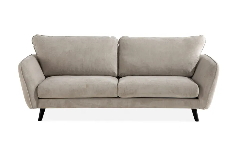 Trend Lyx 3-seters Stoffsofa, Beige