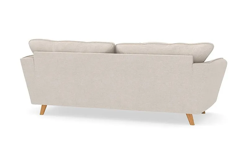 Trend Lyx 3-seters Stoffsofa - Beige - Møbler - Sofaer - Sofa 3 seter