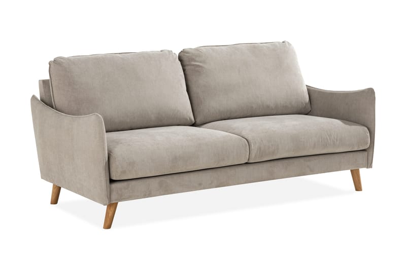 Trend Lyx 3-seters Stoffsofa - Beige - Møbler - Sofaer - Sofa 3 seter