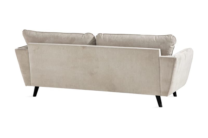 Trend Lyx 3-seters Stoffsofa - Beige - Møbler - Sofaer - Sofa 3 seter
