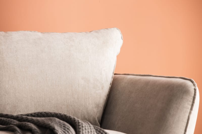 Trend Lyx 3-seters Stoffsofa - Beige - Møbler - Sofaer - Sofa 3 seter