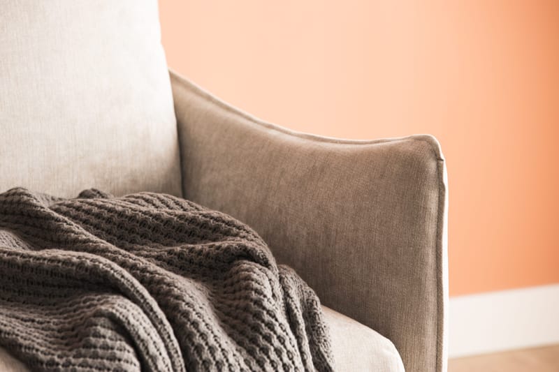 Trend Lyx 3-seters Stoffsofa - Beige - Møbler - Sofaer - Sofa 3 seter