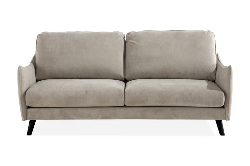 Trend Lyx 3-seters Stoffsofa, Beige