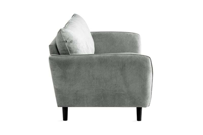 Trend Lyx 3-seters Stoffsofa - Grå - Møbler - Sofaer - Sofa 3 seter