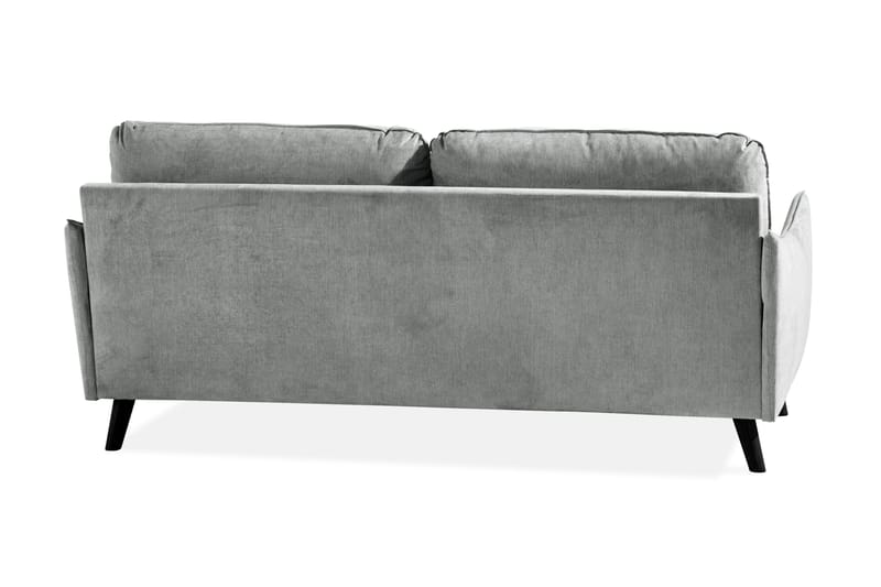 Trend Lyx 3-seters Stoffsofa - Grå - Møbler - Sofaer - Sofa 3 seter