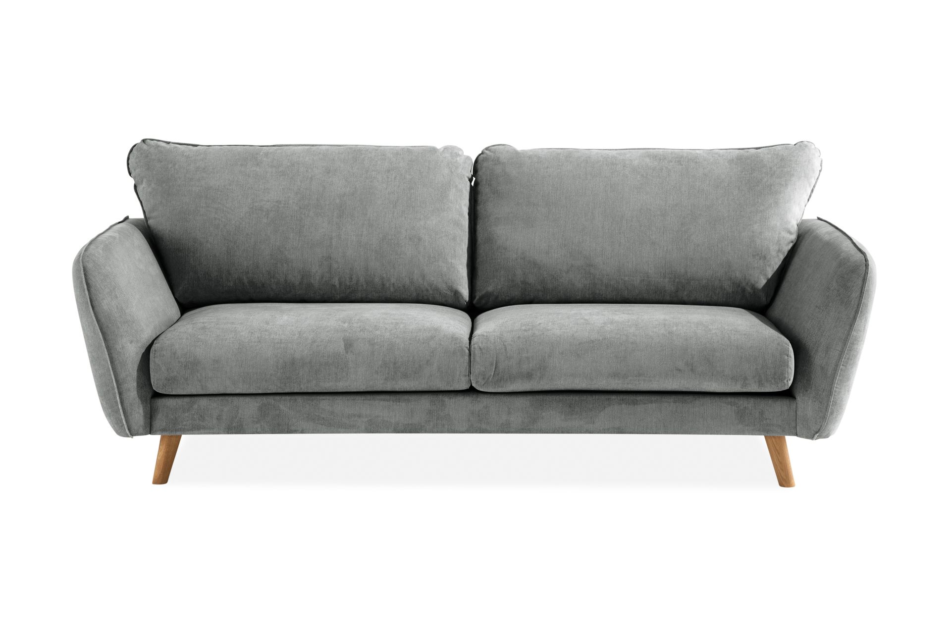 Trend Lyx 3-seters Stoffsofa - Grå - Møbler - Sofaer - Sofa 3 seter