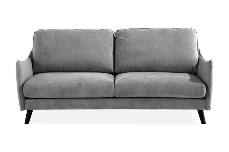 Trend Lyx 3-seters Stoffsofa - Grå - Møbler - Sofaer - Sofa 3 seter