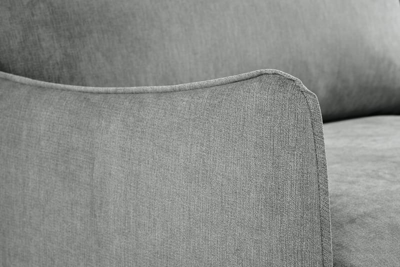 Trend Lyx 3-seters Stoffsofa - Grå - Møbler - Sofaer - Sofa 3 seter
