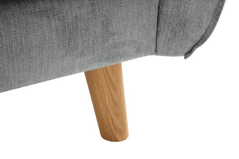 Trend Lyx 3-seters Stoffsofa - Grå - Møbler - Sofaer - Sofa 3 seter