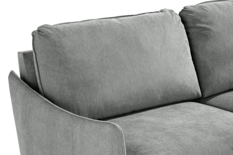 Trend Lyx 3-seters Stoffsofa - Grå - Møbler - Sofaer - Sofa 3 seter