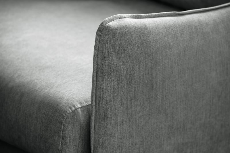 Trend Lyx 3-seters Stoffsofa - Grå - Møbler - Sofaer - Sofa 3 seter