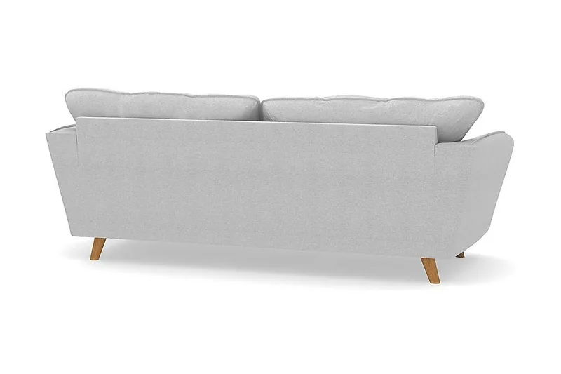 Trend Lyx 3-seters Stoffsofa - Lys grå - Møbler - Sofaer - Sofa 3 seter