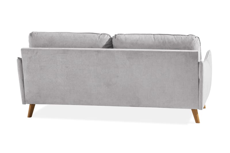Trend Lyx 3-seters Stoffsofa - Lys grå - Møbler - Sofaer - Sofa 3 seter