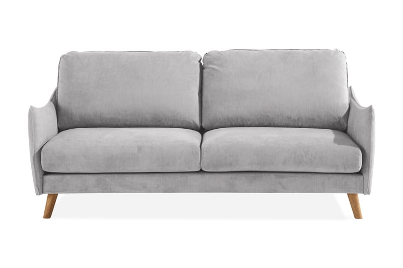 Trend Lyx 3-seters Stoffsofa - Lys grå - Møbler - Sofaer - Sofa 3 seter