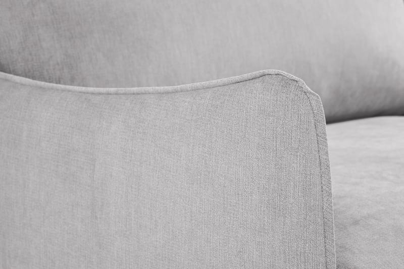 Trend Lyx 3-seters Stoffsofa - Lys grå - Møbler - Sofaer - Sofa 3 seter