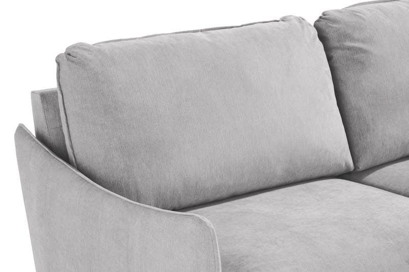 Trend Lyx 3-seters Stoffsofa - Lys grå - Møbler - Sofaer - Sofa 3 seter