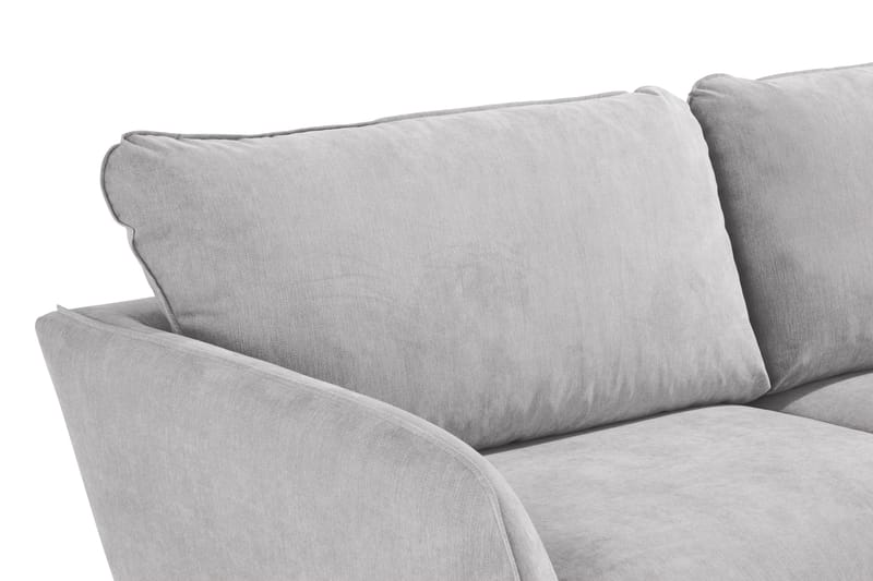 Trend Lyx 3-seters Stoffsofa - Lys grå - Møbler - Sofaer - Sofa 3 seter