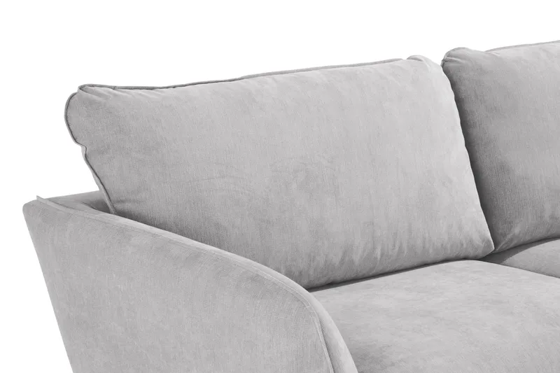 Trend Lyx 3-seters Stoffsofa - Lys grå - Møbler - Sofaer - Sofa 3 seter