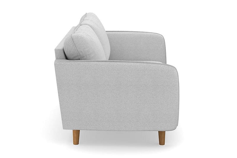 Trend Lyx 3-seters Stoffsofa - Lys grå - Møbler - Sofaer - Sofa 3 seter