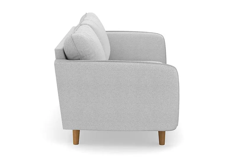 Trend Lyx 3-seters Stoffsofa - Lys grå - Møbler - Sofaer - Sofa 3 seter