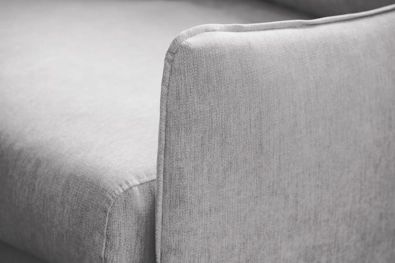 Trend Lyx 3-seters Stoffsofa - Lys grå - Møbler - Sofaer - Sofa 3 seter