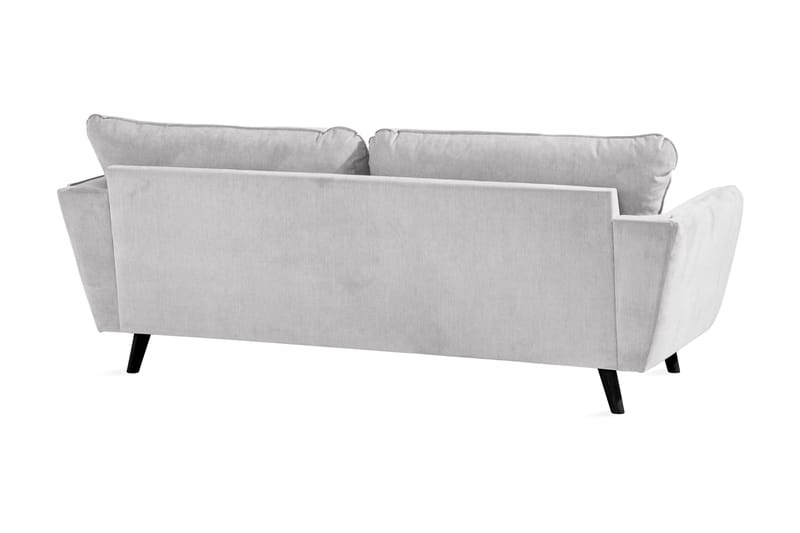 Trend Lyx 3-seters Stoffsofa - Lys grå - Møbler - Sofaer - Sofa 3 seter