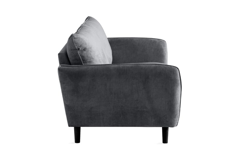 Trend Lyx 3-seters Stoffsofa - Mørk grå - Møbler - Sofaer - Sofa 3 seter