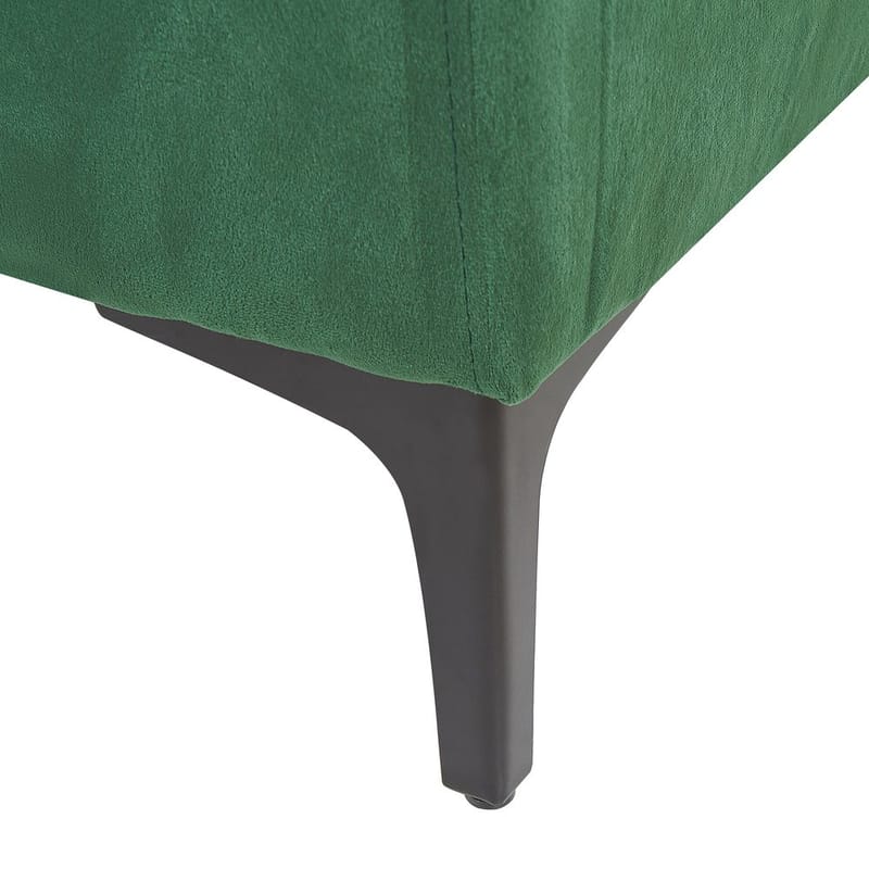 3-seters sofa Vadstena - Grønn, Svart/Fløyel - Møbler - Sofaer - Fløyel sofaer