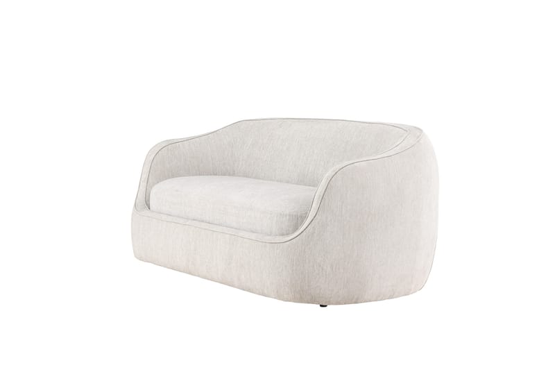 Vanlig sofa uten divan og sjeselong Venture Home Elio 3-seters sofa Lysegrå - Møbler - Sofaer - Sofa 3 seter