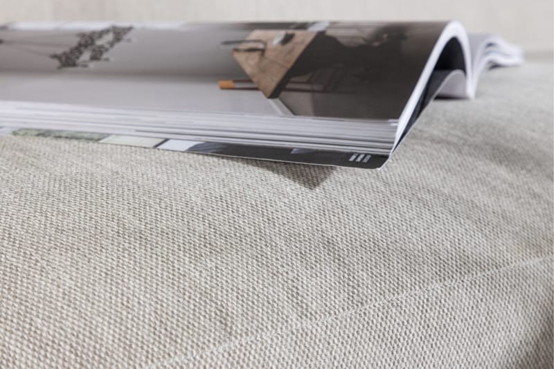 Vanlig sofa uten divan og sjeselong Venture Home Elio 3-seters sofa Lysegrå - Møbler - Sofaer - Sofa 3 seter