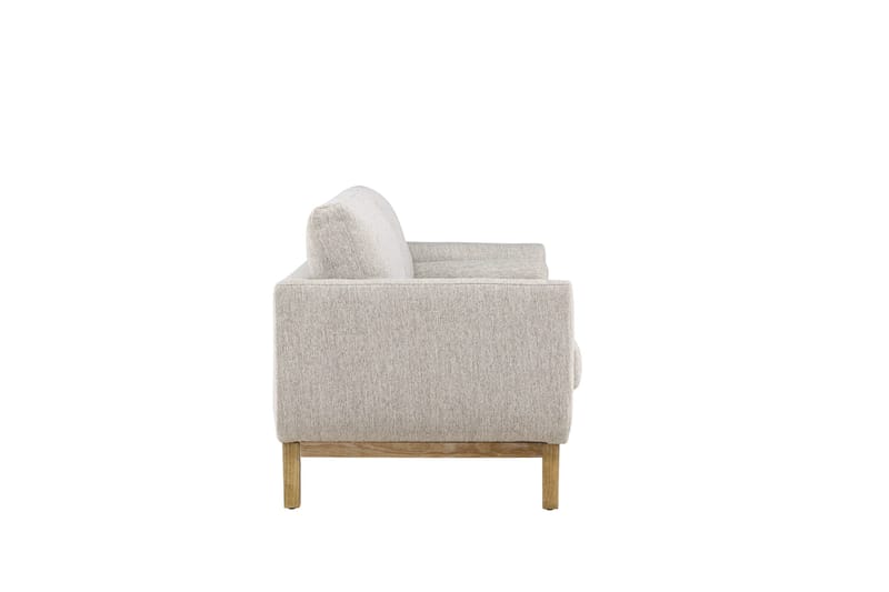 Vanlig sofa uten divan og sjeselong Venture Home Olympos 3-seters sofa Beige - Møbler - Sofaer - Sofa 3 seter
