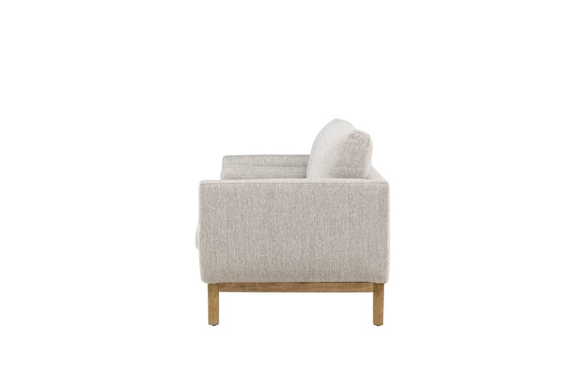 Vanlig sofa uten divan og sjeselong Venture Home Olympos 3-seters sofa Beige - Møbler - Sofaer - Sofa 3 seter