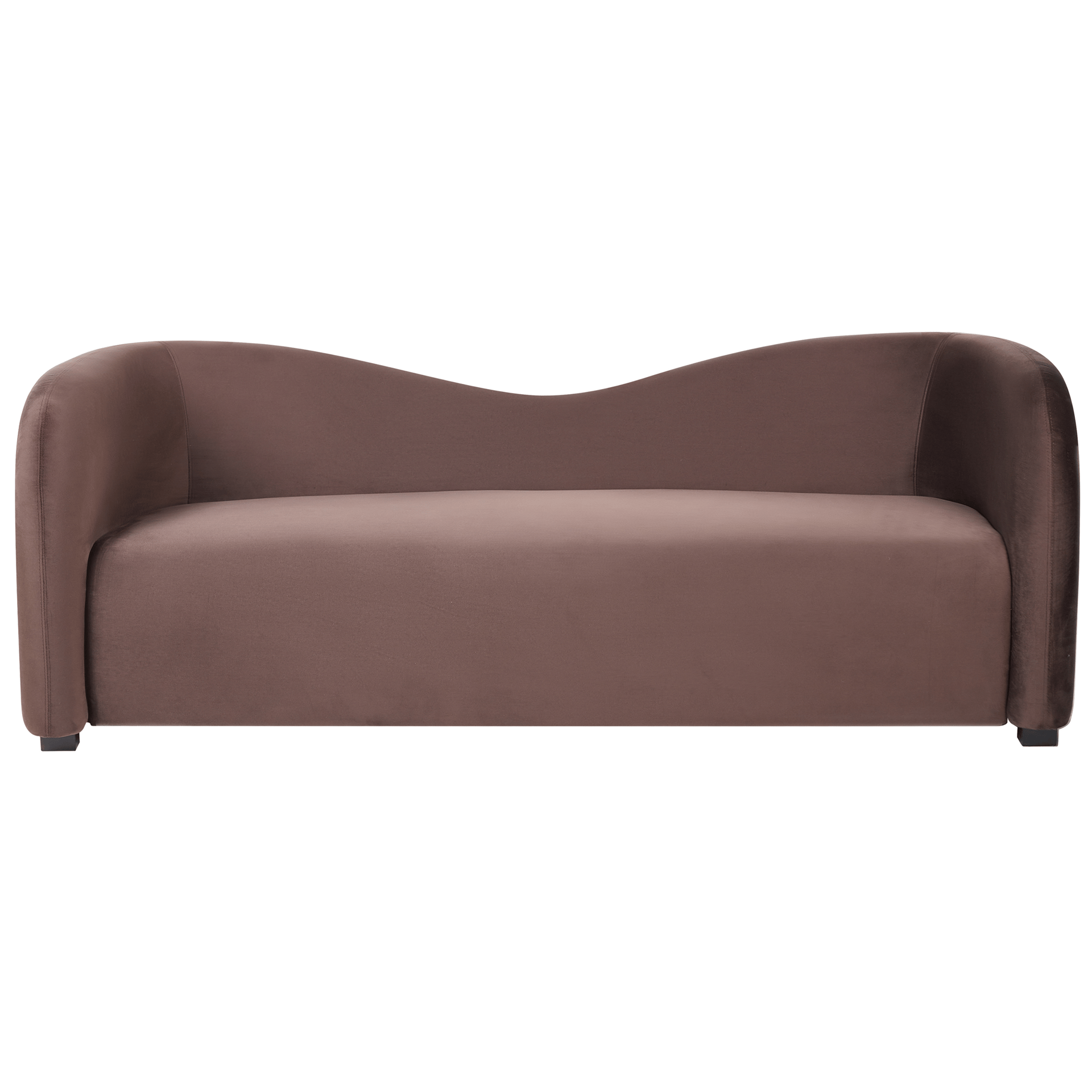 3-seters sofa Veltada - Mørkebrun