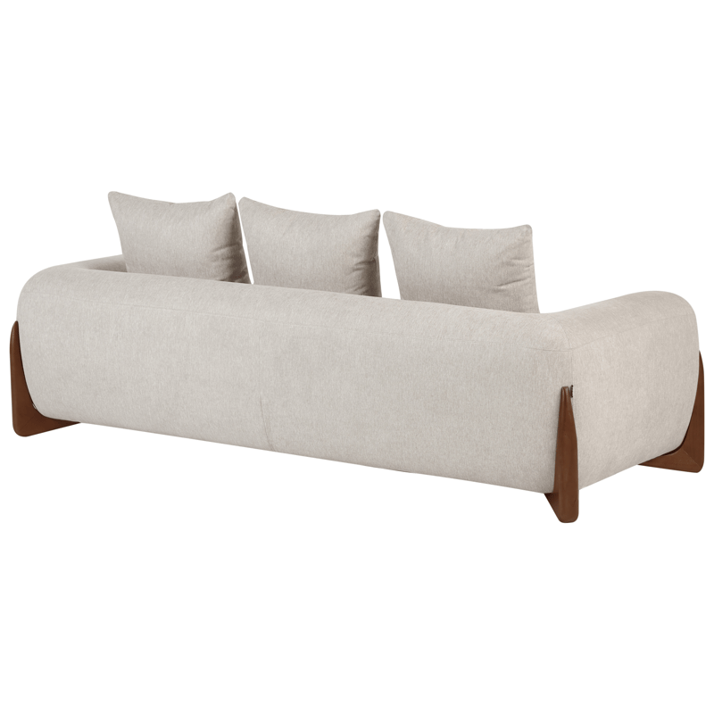 3-seters sofa Vinliden - Mørkebrun, taupe - Møbler - Sofaer - Sofa 3 seter